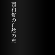 西和賀の自然の恵み